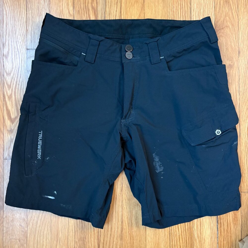 Black Truewerk T1 Werkshort Men's Work Shorts